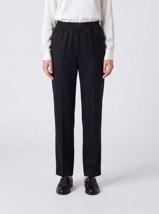 Golden Goose Pantaloni Brittany in lana vergine a gamba dritta