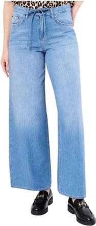 Five Jeans Jeans Lenny - Dames - Loose Fit Jeans - Blauw - W25 - Katoen - Jeans