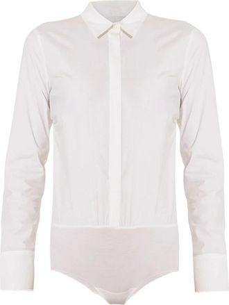 Wolford Blouse Body - Dames - Bodies - Wit - M - Katoen - Tops