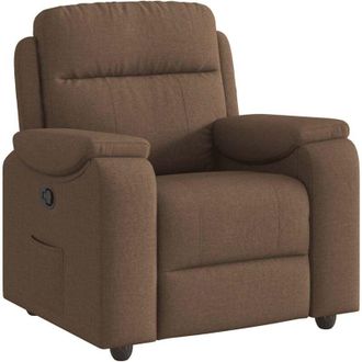 vidaXL Vidaxl - Sill&oacute;n Reclinable De Tela Marr&oacute;n