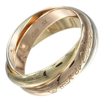 Cartier Yellow Gold (18K) Pink Gold (18K) White Gold (18K) Band Ring (Pre-Owned)