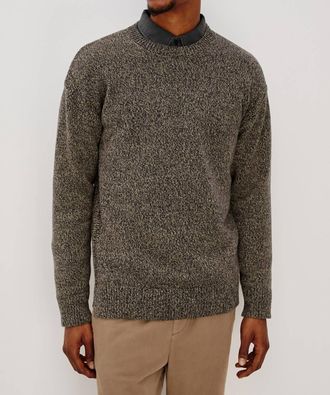 Rails Bryce Long Sleeve Sweater In Navy Cedar