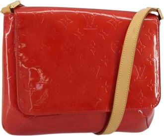 Louis Vuitton Pre-owned Cross Body Bags, female, Red, Size: ONE SIZE Pre-owned Patent Leather Shoulder Bag