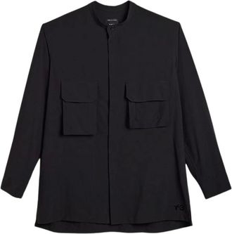 Yohji Yamamoto Hombre, Camisas, Negro, Talla: L