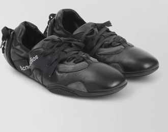Acne Studios leather low-top sneakers