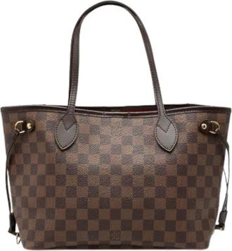 Louis Vuitton Pre-owned Tote Bags, female, Brown, Size: ONE SIZE Pre-owned Neverfull PM