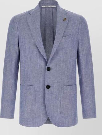 Pal Zileri brera blazer notch lapel single breasted