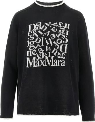 Max Mara Coltrui - Dames - Coltruien - Zwart - M - Truien & Vesten