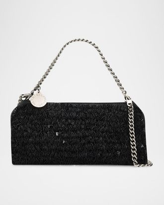 Stella McCartney Falabella Mini Sequin Evening Top-Handle Bag