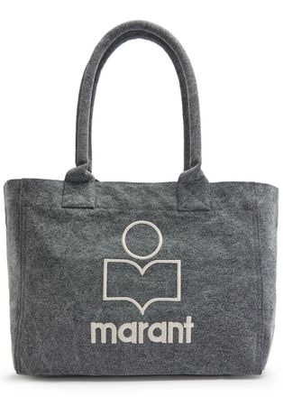 Isabel Marant Yenky Logo Canvas Tote - Black - One Size
