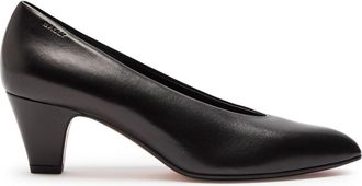 Bally Aline 55 Leather Pumps - Black