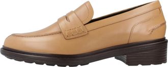 Geox Walk Pleasure Loafers - Dames - Loafers - Bruin - 38 EU - Schoenen