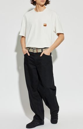 Isabel Marant T-shirt Hugo, Mens, Cream