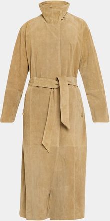 Rag & Bone Marlene Suede Trench Coat