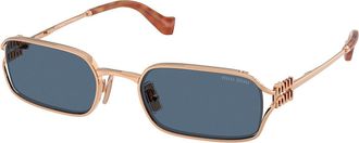 Miu Miu MUC50S ZVF80S Mens Sunglasses Gold Size 52