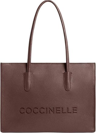 Coccinelle Myrtha Tote Bag - Dames - Shoppers - Rood - ONE Size - Katoen - Tassen