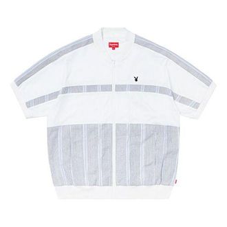 SUPREME SS19 x Playboy Leisure Zip Up Top Tee SUP-SS19-10088