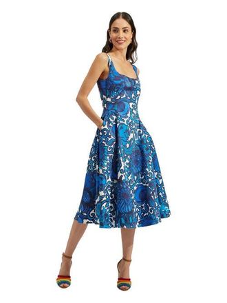 La DoubleJ Sophia Dress Anemone Blue at Nordstrom, Size Xx-Small