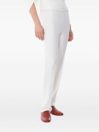 Alberta Ferretti tailored trousers - women - Acetate/Elastane/Viscose - 40 - White