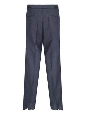 Prada Mens Trousers Blue Mohair