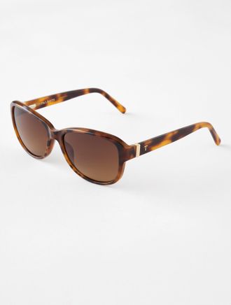 Talbots Daphne Tortoiseshell Sunglasses - Camel/Tort Gold - 001 Talbots