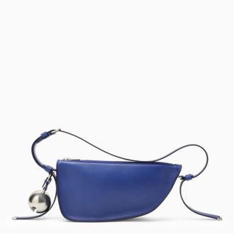 Burberry Medium Shield Blue Ledertasche