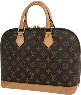 Louis Vuitton Pre-owned Handbags, female, Brown, Size: ONE SIZE Pre-owned Alma PM Handbag