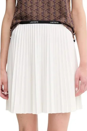 Lacoste Dames, Rokken, Wit, Maat: XS Jersey