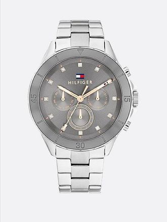 Tommy Hilfiger Stainless Steel Chain-Link Watch