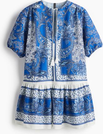 H&M Ausgestelltes Kleid - White