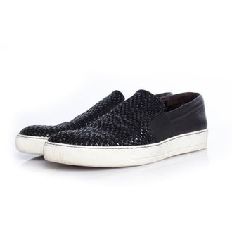 Lanvin Lanvin, Instapsneaker van geweven leer
