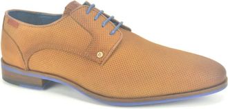 Berkelmans Matcognac Print Business Schoenen - Heren - Nette schoenen - Bruin - 43 EU - Schoenen