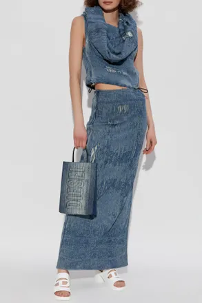 Diesel Skirt DE-MEGAN-FSG, Womens, Blue