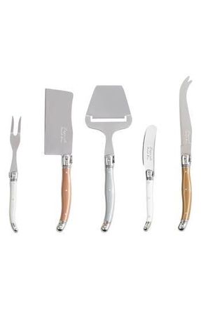 French Home 5-Piece Assorted Cheese Knife Set in Gold/Silver/Bronze at Nordstrom Rack