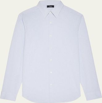 Theory Mens Sylvain Shirt in Structure Knit