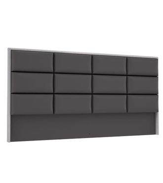 Home Heavenly Cabecero apto camas 150 cm dise&ntilde;o en polipiel antracita