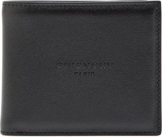 Givenchy Logo Leather Wallet - Black - One Size