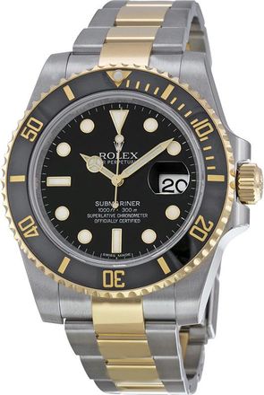 Rolex Pre-owned Rolex Submariner Black Dial Mens Watch 116613LN