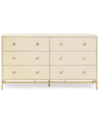 TOV Furniture Tov Furniture Pesce Shagreen 6-Drawer Dresser