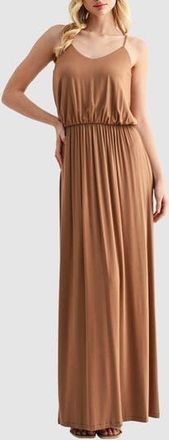 Lush Knit Maxi Dress in Mocha at Nordstrom Rack, Size X-Small