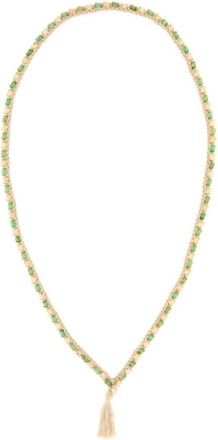 Alanui Versierde gehaakte ketting - Dames - Kettingen - Geel - ONE Size - Accessoires