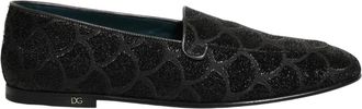 Dolce & Gabbana Loafers Dress Schoenen - Heren - Loafers - Zwart - 43 EU - Leer - Schoenen