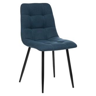 Atmosphera Silla Sirac - Verde Azulado - Patas De Metal Negro Atmosphera Cr&eacute;ateur DInt&eacute;rieur