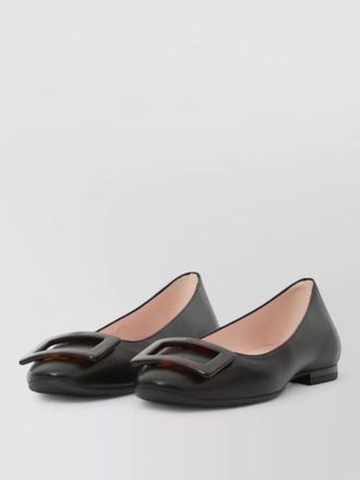 Roger Vivier leather ballerina shoes