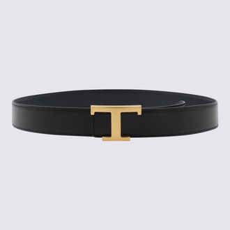 Tod's Belts Black-Navy-Uomo