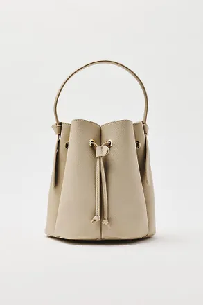 Melie Bianco Laguna Cinched Vegan Leather Bucket Bag