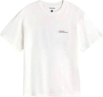 Thinking Mu Camiseta Aaron - Tops - Hombre - Blanco - L