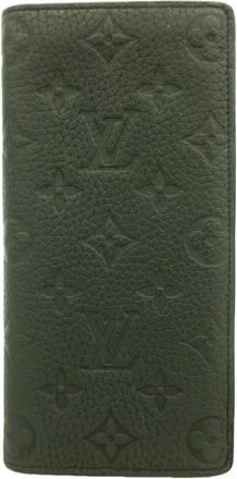 Louis Vuitton Black Long Wallet (Bi-Fold) (Pre-Owned)