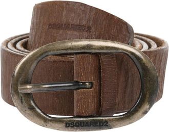 Dsquared2 Brown Carryover Solid Casual Belt