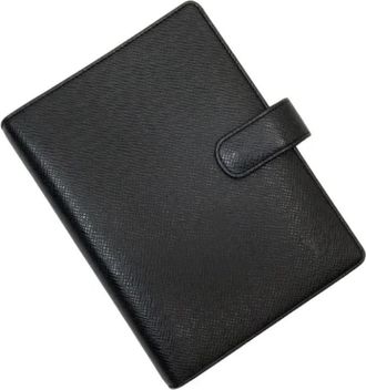 Louis Vuitton Pre-owned Accessories, female, Black, Size: ONE SIZE Pre-owned Leather home-office